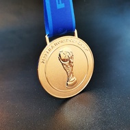 2022 FIFA World Cup Soccer Medal Model FIFA Soccer Events Champion Gold Medals Fan Collection Souven