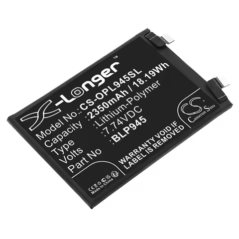 For Oneplus 10T 5G, ACE Pro, Ace Pro 5G, CPH2413, CPH2415, CPH2417, CPH2419, PGP110 BLP945 2350mAh /
