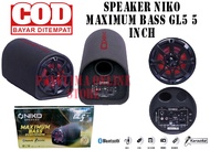 TERMURAH - Speaker Aktif NIKO NK-GL5 Bluetooth Radio / Salon Aktif / Salon Bluetooth / Speker Aktif / Salon Bluetooth / Subwoofer Speaker Aktif / Subwoofer Mobil / Speaker Bluetooth Bass / Speaker Laptop NIKO GL5 5 inch - POS