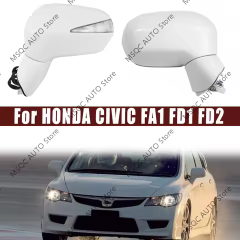 For HONDA CIVIC FA1 FD1 FD2 2006 2007 2008 2009 2010 2011 Car Side Rearview Mirror Assy Auto 3-PIN E