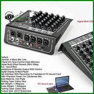 Mixer Ashley 4 Channel Mix-400 baru Original