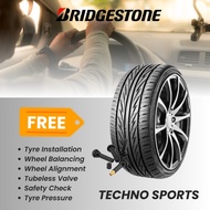 NEW TYRE 195/50R16 TECHNO SPORTS BRIDGESTONE WITH INSTALLATION