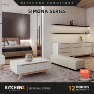 KitchenZ Simona Anchor Series TVCabinet ChestDrawer ShoeRack Display SideTable Wardrobe CoffeeTable 