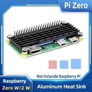 Raspberry Pi Zero 2 W Aluminum Heat Sink with SiliconeThermal Pad for Raspberry Pi Zero W Pi0