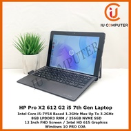 HP PRO X2 612 G2 INTEL CORE I5-7Y54 8GB RAM 256GB NVME SSD USED DESKTOP REFURBISHED PC