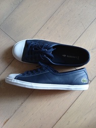 Lacoste 深藍色帆布鞋