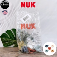 NUK _ Comfy Orthodontic Pacifiers 0-6 Months 5 Count จุกหลอกเด็ก จุกนมหลอกเด็กจุกหลอกซิลิโคน สำหรับเ