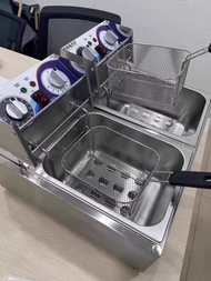 100%全新 單雙缸油炸爐 定時 電炸爐 商用油炸爐 炸雞 炸薯條 Commercial fryer 炸串