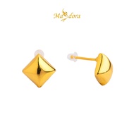 MASDORA 999 Gold Earring Earrings Emas - Golden Squarish (EMAS 999/24K)