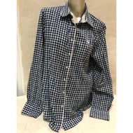 KEMEJA WOMEN'S SHIRT BROOKS BROTHERS ORIGINAL PRELOVED PLAID SIZE 8