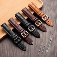 Genuine Leather Strap Women Watch Strap Genuine Leather Men Watch Strap Accessories 12/13/14/15/16/1