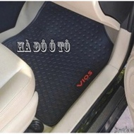 Vios 2014 to 2025 Floor Mats - Toyota Vios Rubber Floor Mats