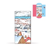 Bear's Diary 1 Clear Plastic Bag 9.5Wx20H cm.