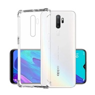 Four Corner Fall Prevention Shockproof TPU Case For OPPO F15 F11 F5 F7 F9 Pro A3s A5s A7 A12 A12e A15 A15s A16 A1k A83 A52 A72 A92 A31 A32 A54 A74 A91 A93 A94 A33 A53 A5 A9 2020 Reno 2 2f 3 4 4F 5 5F 6 Pro Transparent Phone Cases