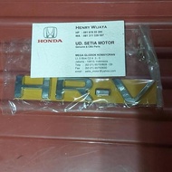 Rear Emblem Logo Writing Hrv Hr-V Honda Hrv Gen 3 Original