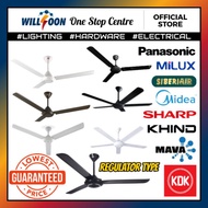 KDK K15V0 / SIBERIAIR / KHIND Regulator Ceiling Fan Kipas Siling Regulator