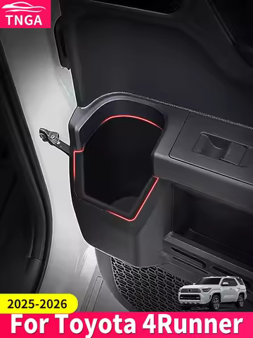 Toyota 4Runner Cup Holder For Toyota 4Runner 2024 2025 2026 Rear Door Cup Holder Protector Silicone 
