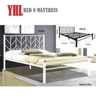YHL Liilis Queen Size Metal Bedframe / Metal Double Bed (Mattress Not Included)