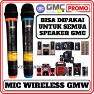 MURAH Mic Wireless GMC Seri GMW Khusus untuk Speaker GMC Microphone Professional Karaoke Untuk Semua Type GMC - Microphone Wireless Mic Tanpa Kabel GMW Suara Jernih ~ BRO