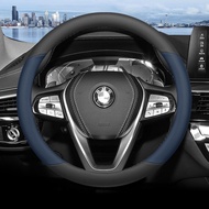 BMW 5 Series 525Li 530Li 330Li 325Li 730x3x1x5x4 3 Series iX3 I5 หัวเข็มขัดพวงมาลัยแบบสปอร์ต หนังแท้