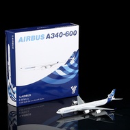 YY Wings 1/400 Airbus Original Factory A340-600 Alloy Airbus Aircraft Model F-WWCA