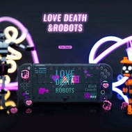 Nintendo Switch OLED Protective Case LOVE DEATH&amp;ROBOTS Theme Oled Protective Hard Case