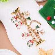 1pc Women's Christmas Day Party Wear Bracelet Watch Strap Compatible With Apple Watch Band 38/40/41/
