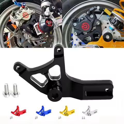 Rear Brake Caliper Bracket Adapter Support Disc For HONDA MONKEY 125 DAX 125 ST125 ST-125 CT125 TRAI