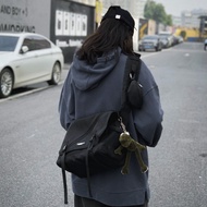 New store opening 50% discount for only three daysShopper Nylon Gothic Black Crossbody Messenger Bag