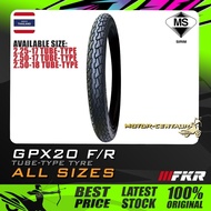 TAYAR MOTORSIKAL FKR GPX20 F/R TYRE 2.25-17, 2.50-17, 2.50-18, 225-17, 250-17, 250-18 (BUNGA SOTONG PATTERN)