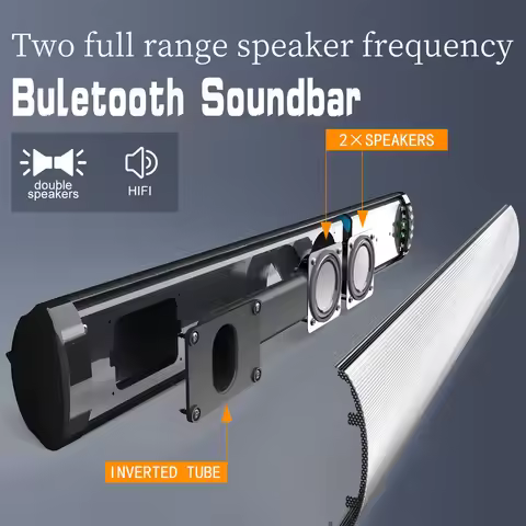 BS-41 Desktop Wall Mounted Dual-purpose Portable Bluetooth Speaker Sound Column Wireless TV SoundBar