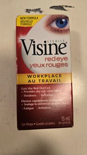 Visine Red Eye Relief Eye Drops 15ml