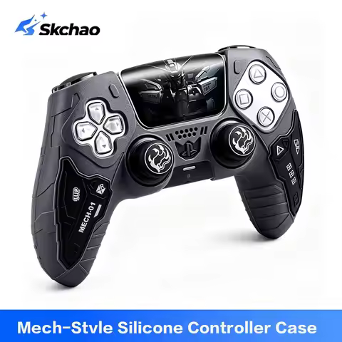 Matte Silicone Soft Protector for Sony DualSense Edge Game Controller Case Tactical Skin with Thumb 