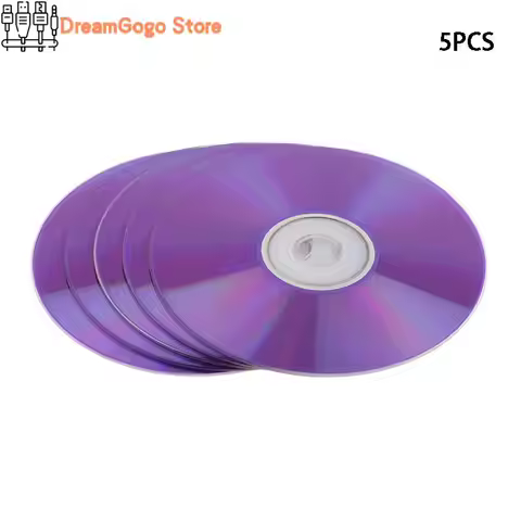 5Pcs DVD Drives Blank DVD+R CD Disk 8.5GB 8X Bluray Write Once Data Storage Empty DVD Discs Recordab