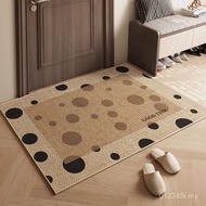 Mat Japanese Style Door Anti-slip Entry Door Entry Mat Door Linen Cutting Feet Patternable Carpet Ma