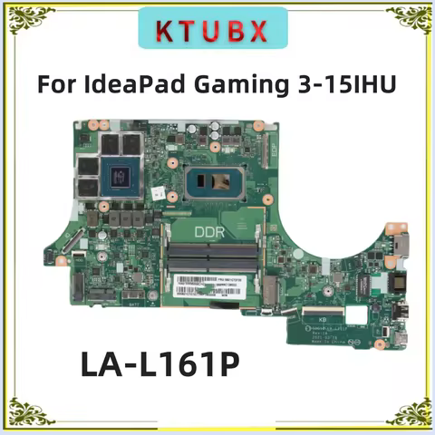 LA-L161P.For IdeaPad Gaming 3-15IHU6 Laptop Motherboard.With CPU I5 I7 11th Gen.RTX3050 GPU. 100% Fu