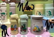 全新 萬寧  joguman BRACHIO 恐龍 thermos 限量 別注版 不鏽鋼 真空 保溫 系列 350ml吸管 / 500ml保溫瓶 / 520ml燜燒罐（附匙) / 800ml不鏽鋼真空