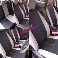 NISSAN MARCH หุ้มเบาะหนังเข้ารูปตรงรุ่น นิสสัน มาร์ช หุ้มเบาะรถยนต์ หุ้มเบาะหนัง หุ้มเบาะรถเก๋ง หุ้ม