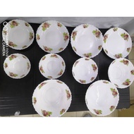 OPAL Pinggan Mangkuk/Kaca/ GLASSWARE / pinggan /mangkuk