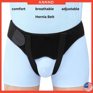 Hernia Belt Truss for Man Inguinal Removable Pads Effective Support Adjustable Waist Strap