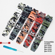 Sports Men Replacement Watch Strap Matte Resin Watch Band For Gulfman G9200 G9100 GW9200 GW9101 GW91