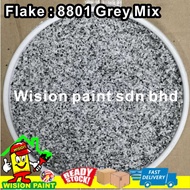 epoxy flake coating ( 8801 grey mix  ) for powder anti-slip toilet floor