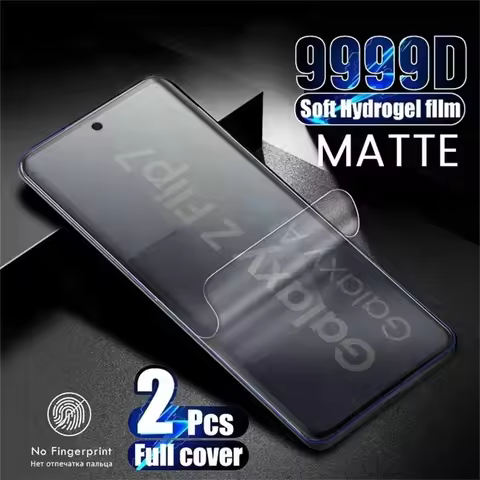 for Samsung Galaxy Z Flip7 Flip8 2Pcs Frosted Matte Soft Hydrogel Film Sumsung Flip 7 8 ZFlip7 Inner
