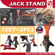 S2U Car Truck Heavy Duty Jack Stand Repair Tool Adjustable 3T 6T Jek Berdiri Service Kereta Lori Jek