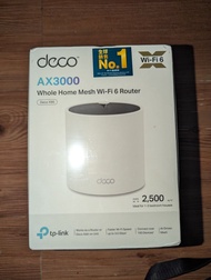 TP-Link Deco X55 AX3000 Wi-Fi 6 Mesh Router (1件裝)