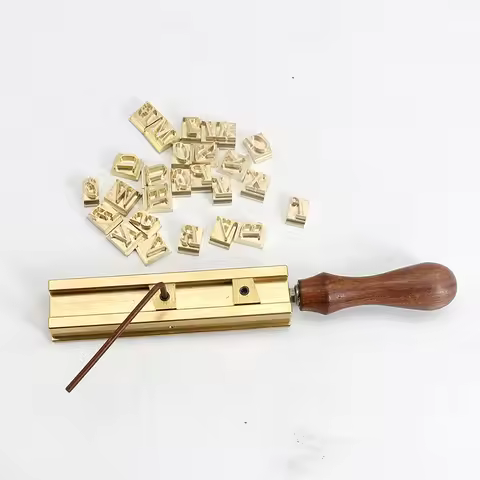 New Design Logo Brass Hot Stamping Foil Machine Die Stamping Molds