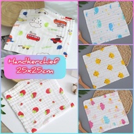 6 Layer Cotton Baby Handkerchief - 25x25cm