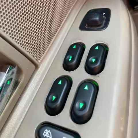 5L1Z14529AA Power Window Switch Regulator Button for Ford F150 Crown Victoria Expedition Mercury Gra