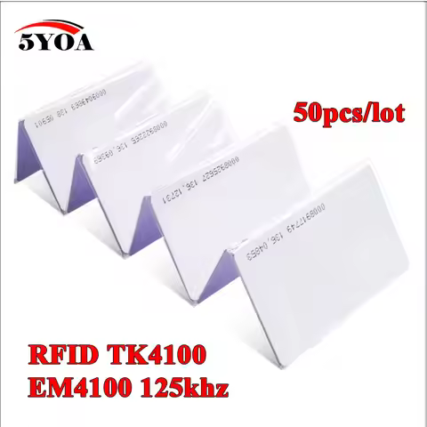 5YOA Quality Assurance EM ID CARD RFID CARD 4100/4102 reaction 125KHZ RFID Card ID Card fit for Acce
