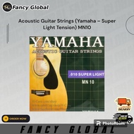 Tali Gitar Akustik (Yamaha –Ketegangan Super Ringan) MN10